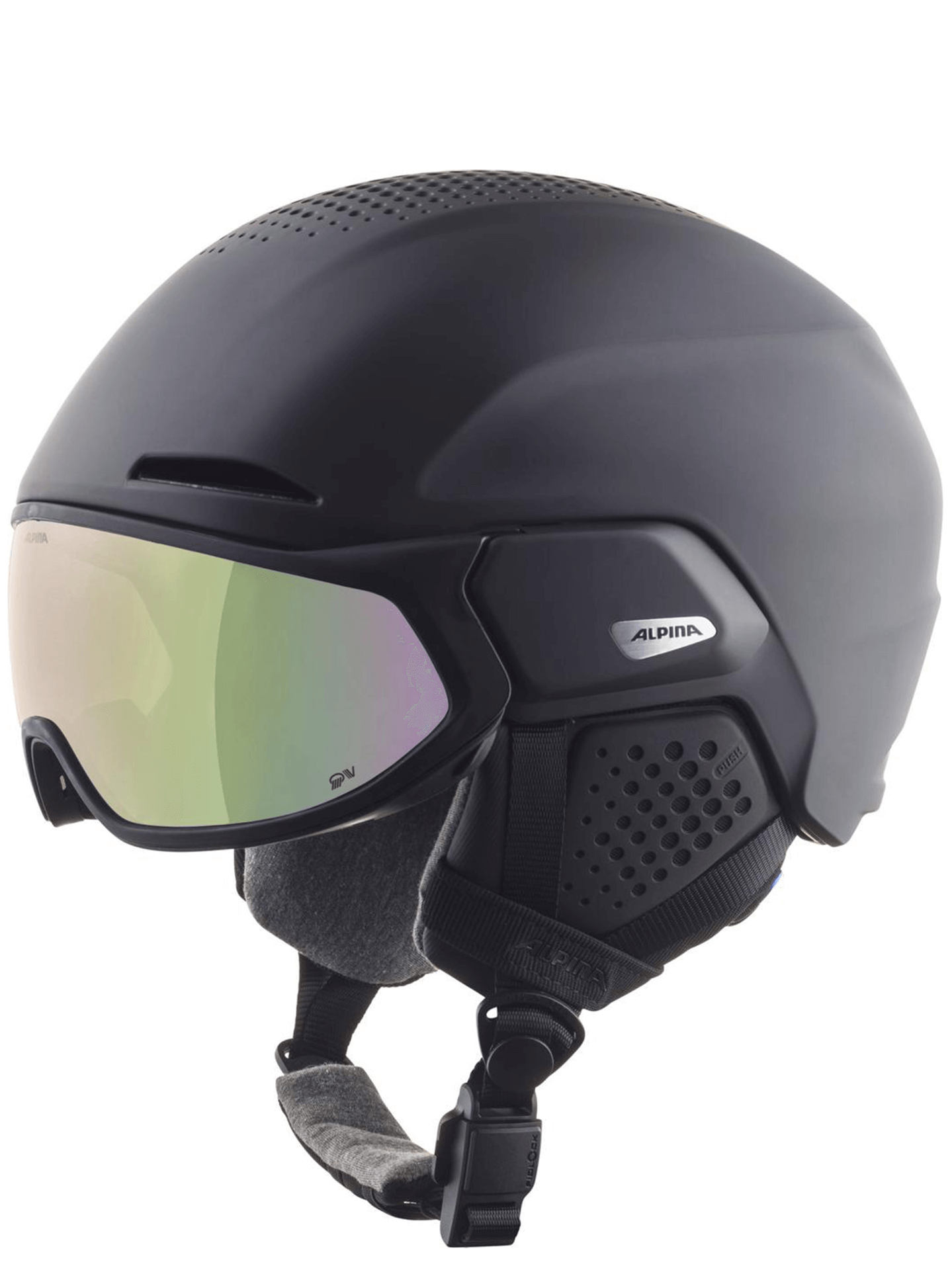 ALPINA Trendy Protective Ski Helmet - Hard Material, Casual Outdoor Winter Sports Helmet