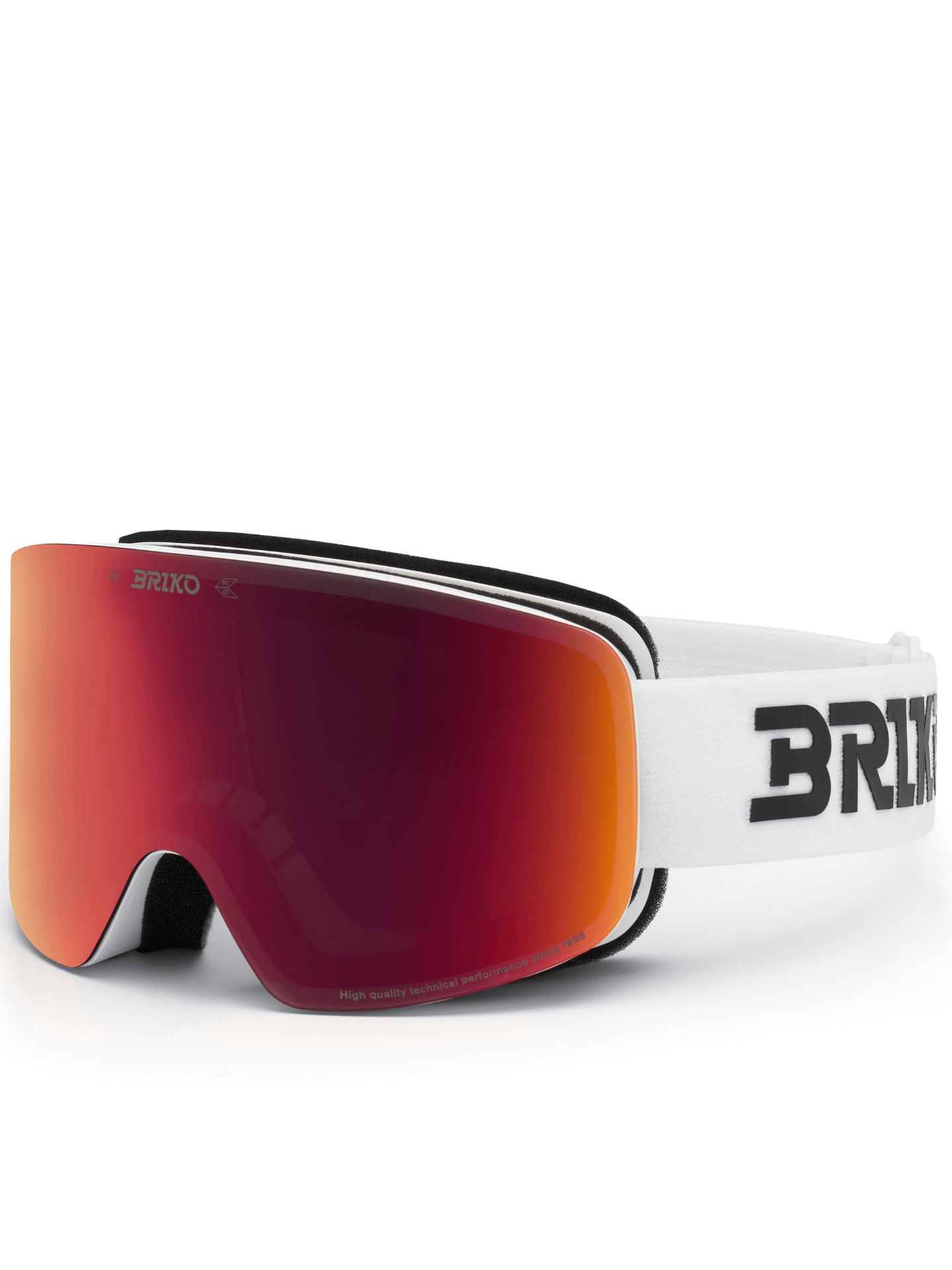 BRIKO Trendy Design Comfortable Protective Goggles with Adjustable Strap | Made in Italy