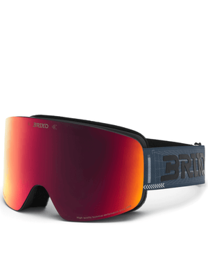 BRIKO trendy design protective goggles with adjustable strap, perfect for outdoor sports and adventures, made in Italy.