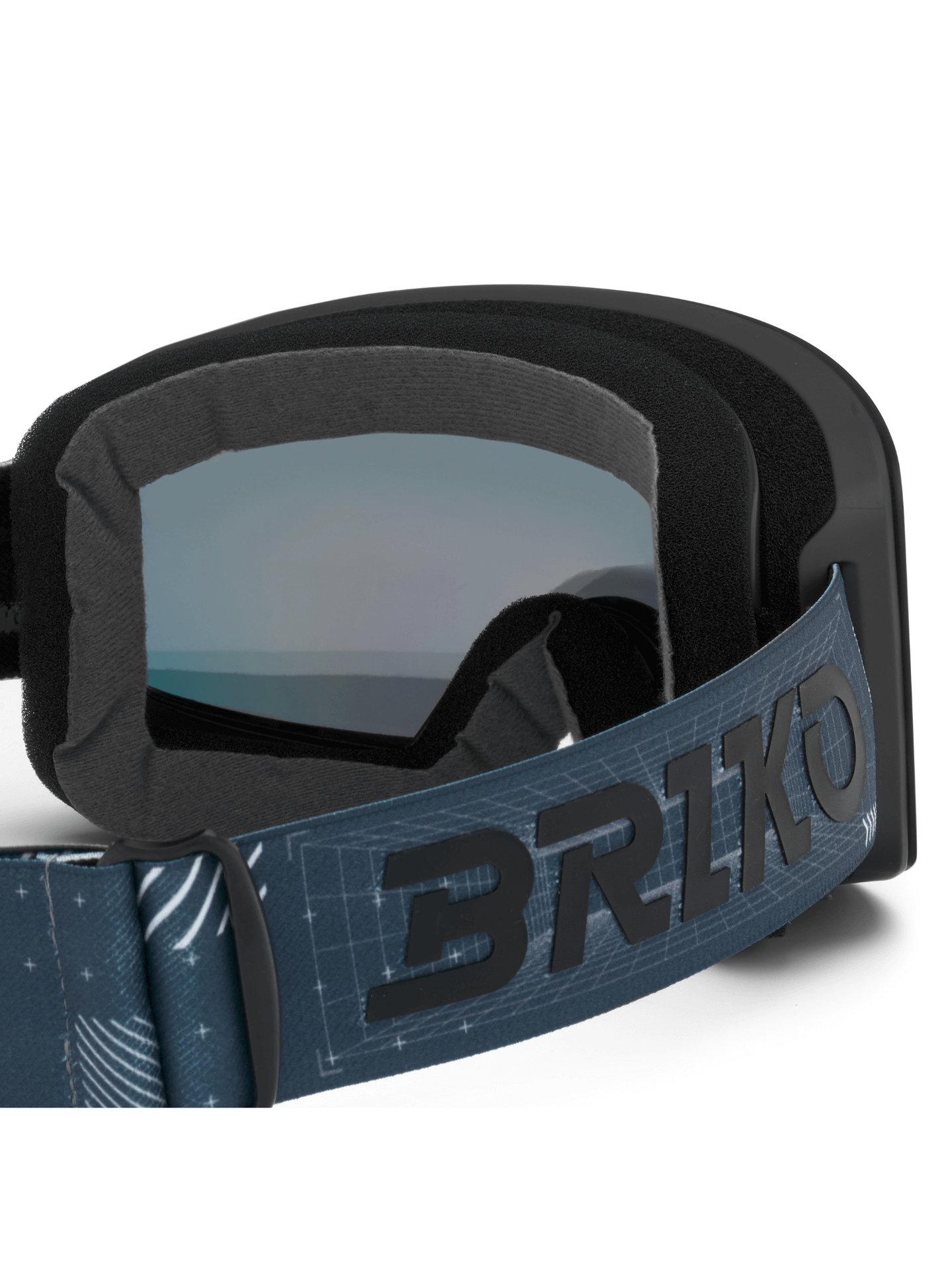 BRIKO Trendy Design Comfortable Adjustable Strap Protective Goggles - Made in Italy