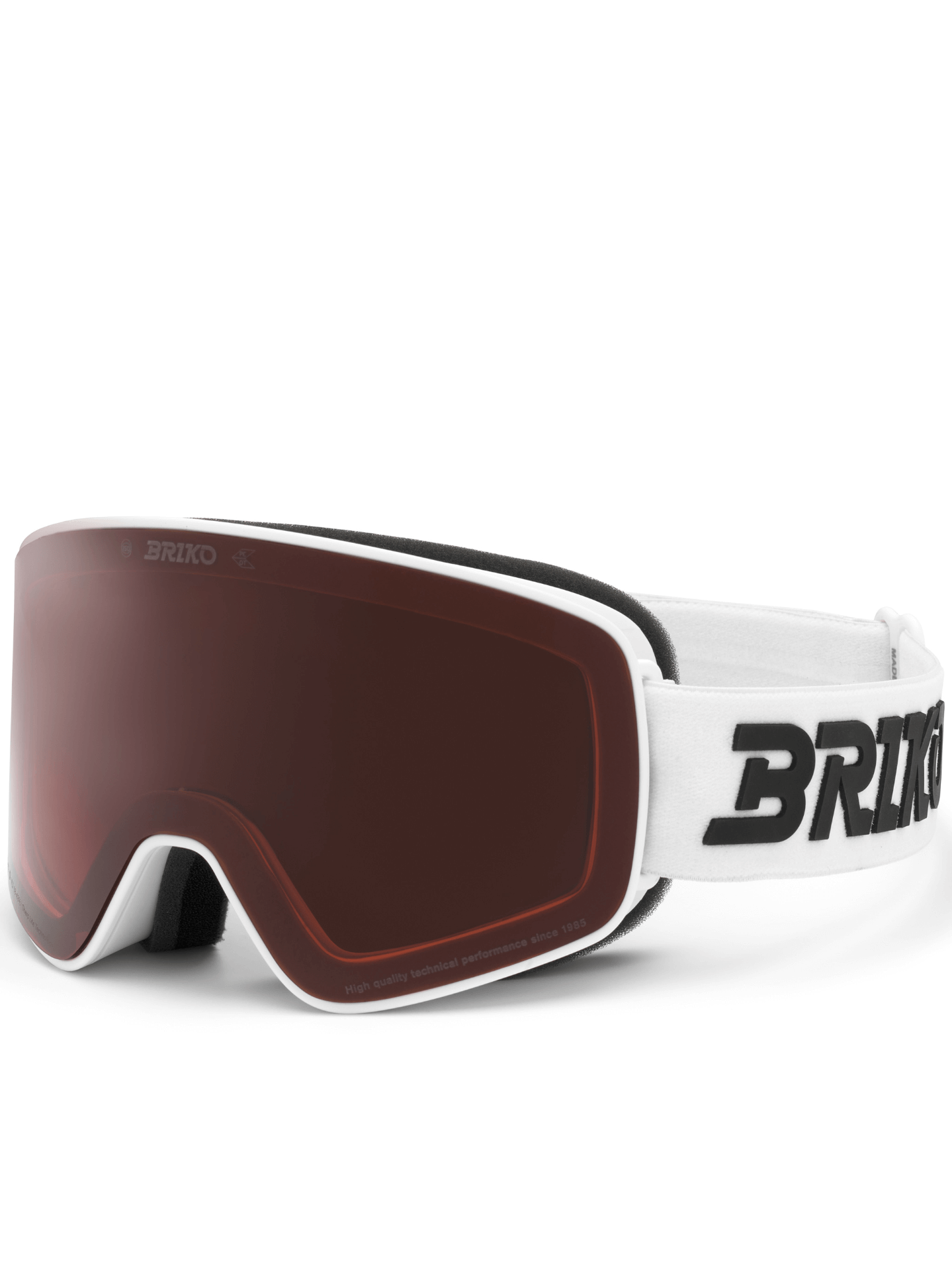 BRIKO Trendy Design Protective Goggles with Comfortable Adjustable Strap, Made in Italy