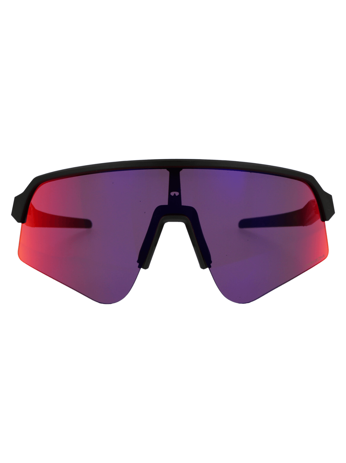 OAKLEY Men's Sutro Lite Sweep sports sunglasses with red and purple lenses, ideal for outdoor adventures and travel.