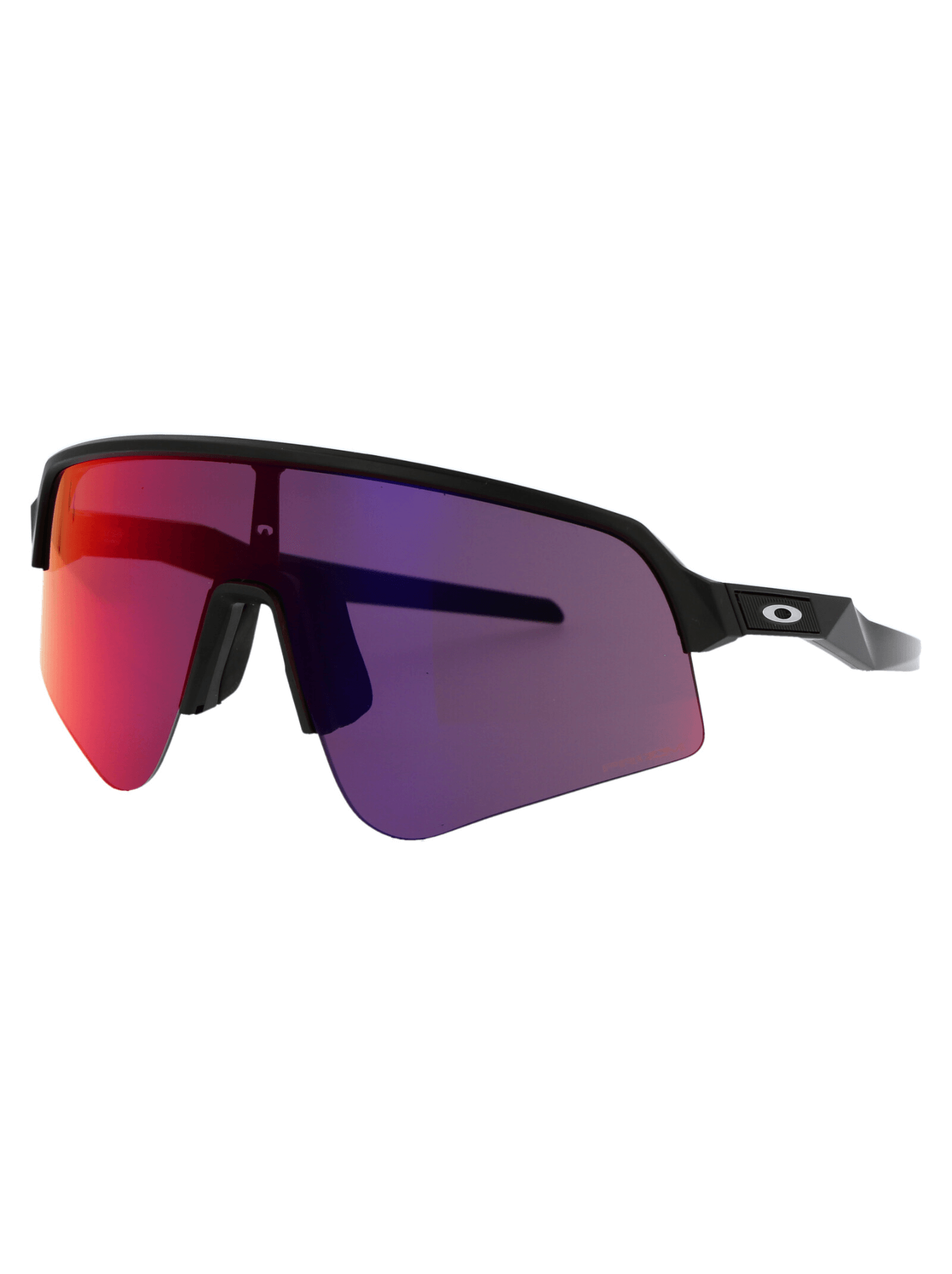 OAKLEY Men's Sutro Lite Sweep sports sunglasses with red and purple lenses, ideal for outdoor adventures and travel.