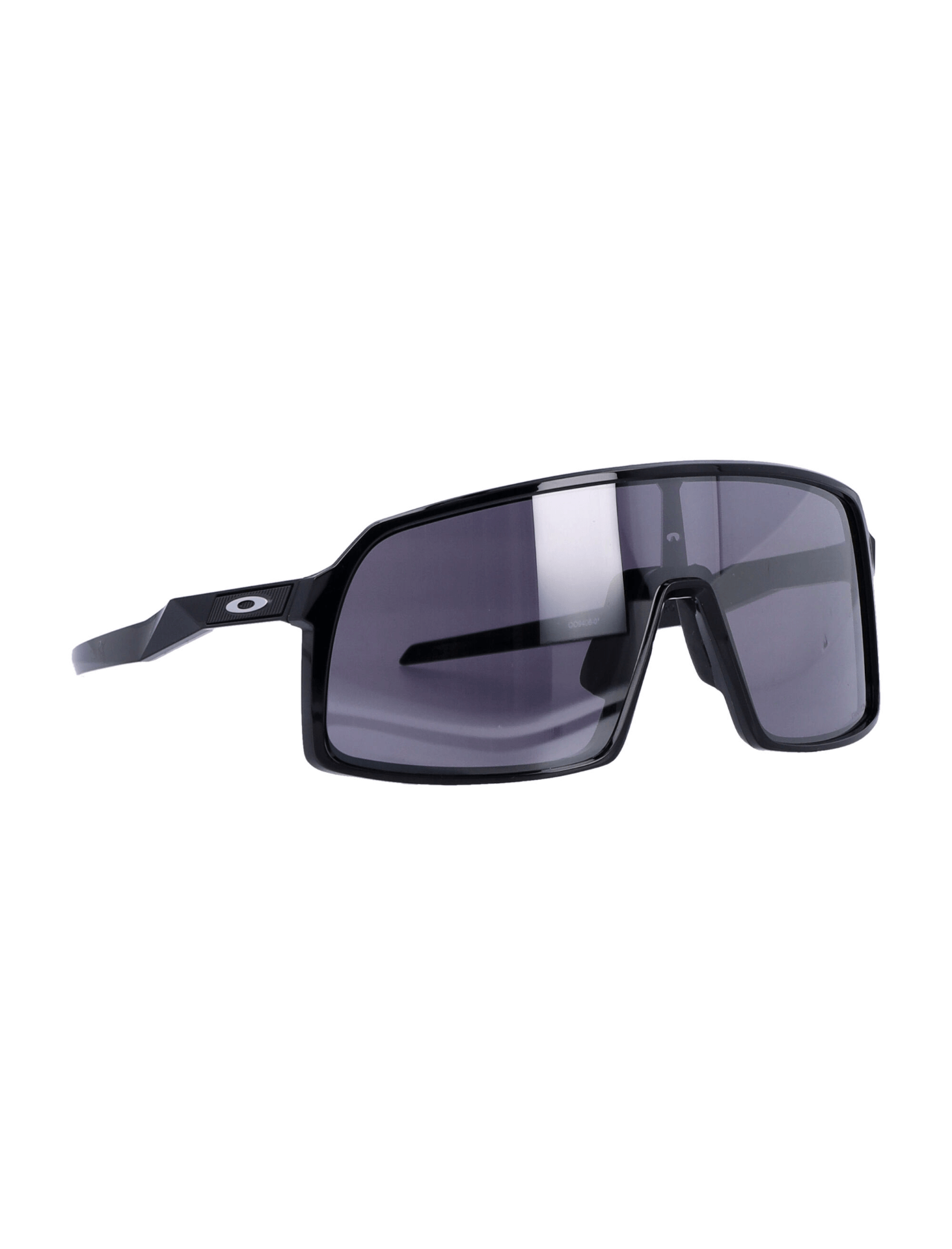 OAKLEY Men's trendy sports sunglasses in sleek black, perfect for outdoor adventures and sports activities.