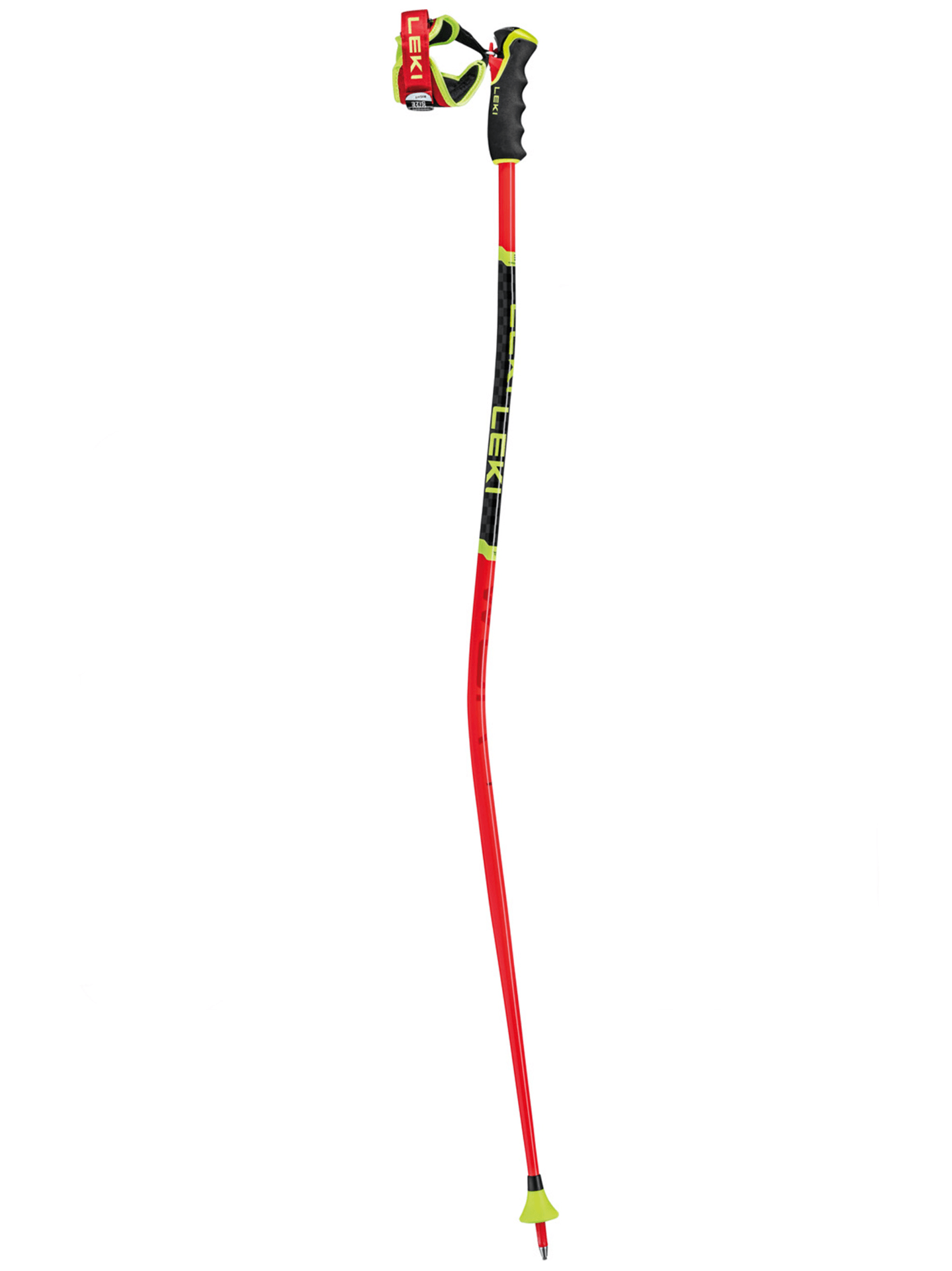 LEKI Expert Alpenstocks - Durable red climbing and skiing poles for outdoor adventures and sports travel.