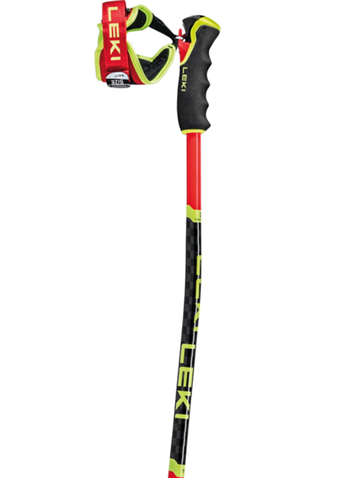 LEKI Expert Alpenstocks - Durable red climbing and skiing poles for outdoor adventures and sports travel.