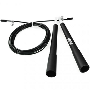 RUNNING PROFIT AERO 18 LINE - Comba de cable de acero con mango ajustable de 18 cm para entrenamientos suaves y eficientes