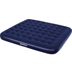 Bestway King Velor Air Mattress 203x183x22cm - Premium Comfort & Durability for Ultimate Rest