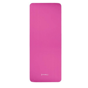 Durable and Stylish Yoga Mat HMS YM04 Pink - 15mm Thickness for Superior Comfort & Stability