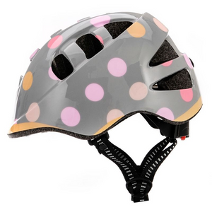 Casco de bicicleta Meteor MA-2 Dots Junior: ligero, seguro y elegante para niños