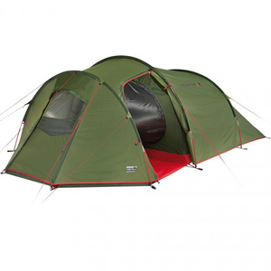 High Peak Goshawk 4-Person Camping Tent - Waterproof, Durable, Spacious Family Shelter