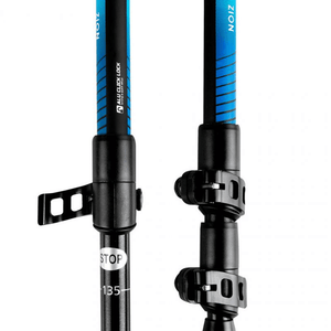 Spokey Zion Trekking Poles 926808 - Adjustable, Durable, and Shock-Absorbing for Mountain Hiking and Camping