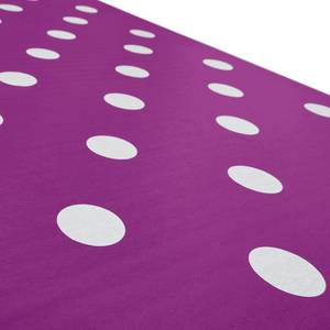 Reebok 7mm Training Mat - Premium Purple NBR Foam Mat for Yoga, Pilates, and Home Workouts