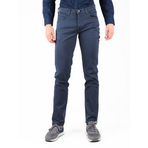 Lee Daren M L706CELM Pantalones de pierna cónica para hombre - Elegantes pantalones vaqueros azul marino con elástico cómodo