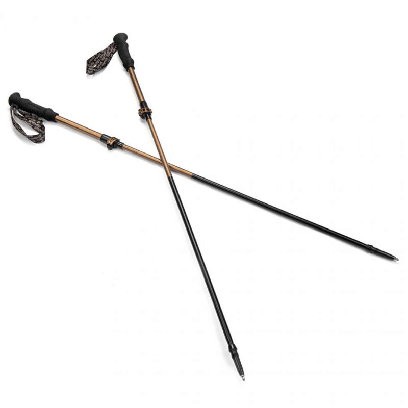 Spokey Quick 929473 Trekking Poles - Adjustable, Lightweight, and Durable Hiking Sticks