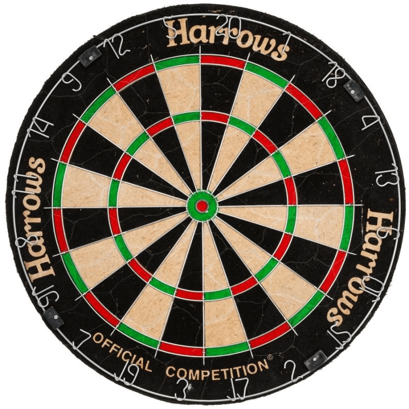 Harrows Official Competition 45cm sisal dart board, high-quality design for outdoor sport and adventure play.