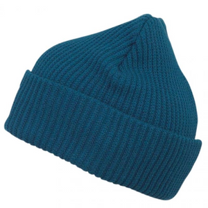 Kappa Hoppa Winter Cap - Blue Cotton Beanie for Men & Women | Stylish & Warm Hat