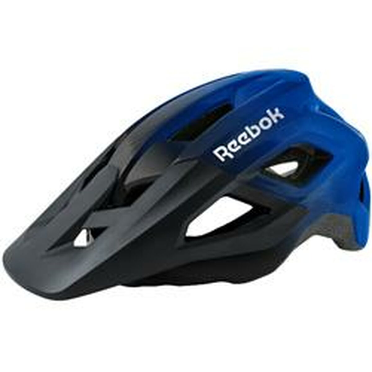 Reebok Adult's Cycling Helmet RK-HMTBKS33M-KB in blue and black, perfect for outdoor adventure and cycling.