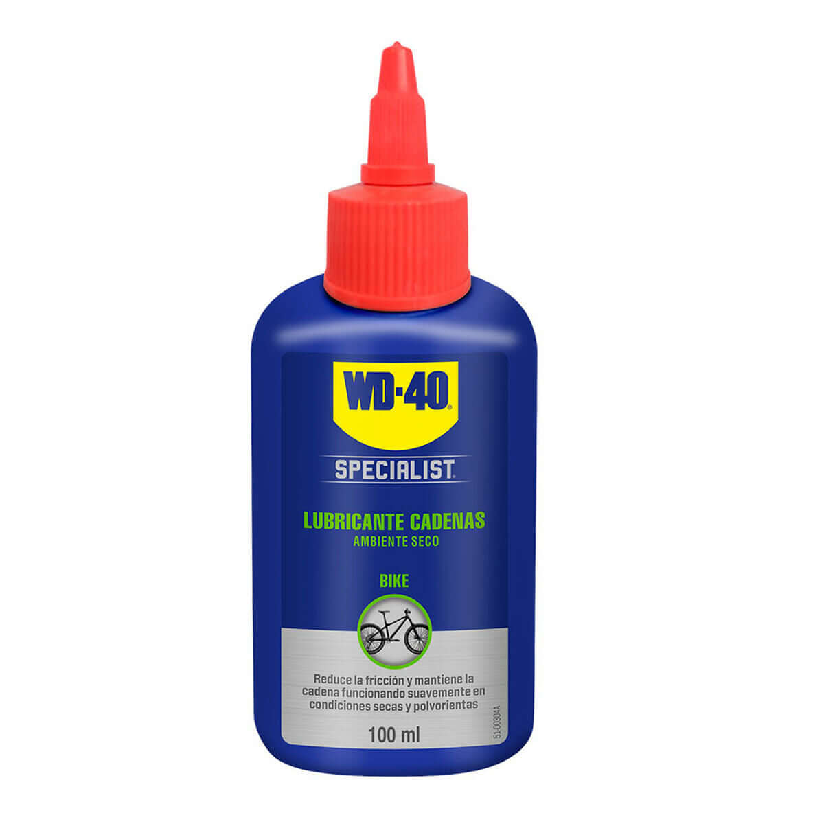 WD-40 Chain Lubricant 100 ml for bicycles, ideal for outdoor and adventure use, available at revlando.com.