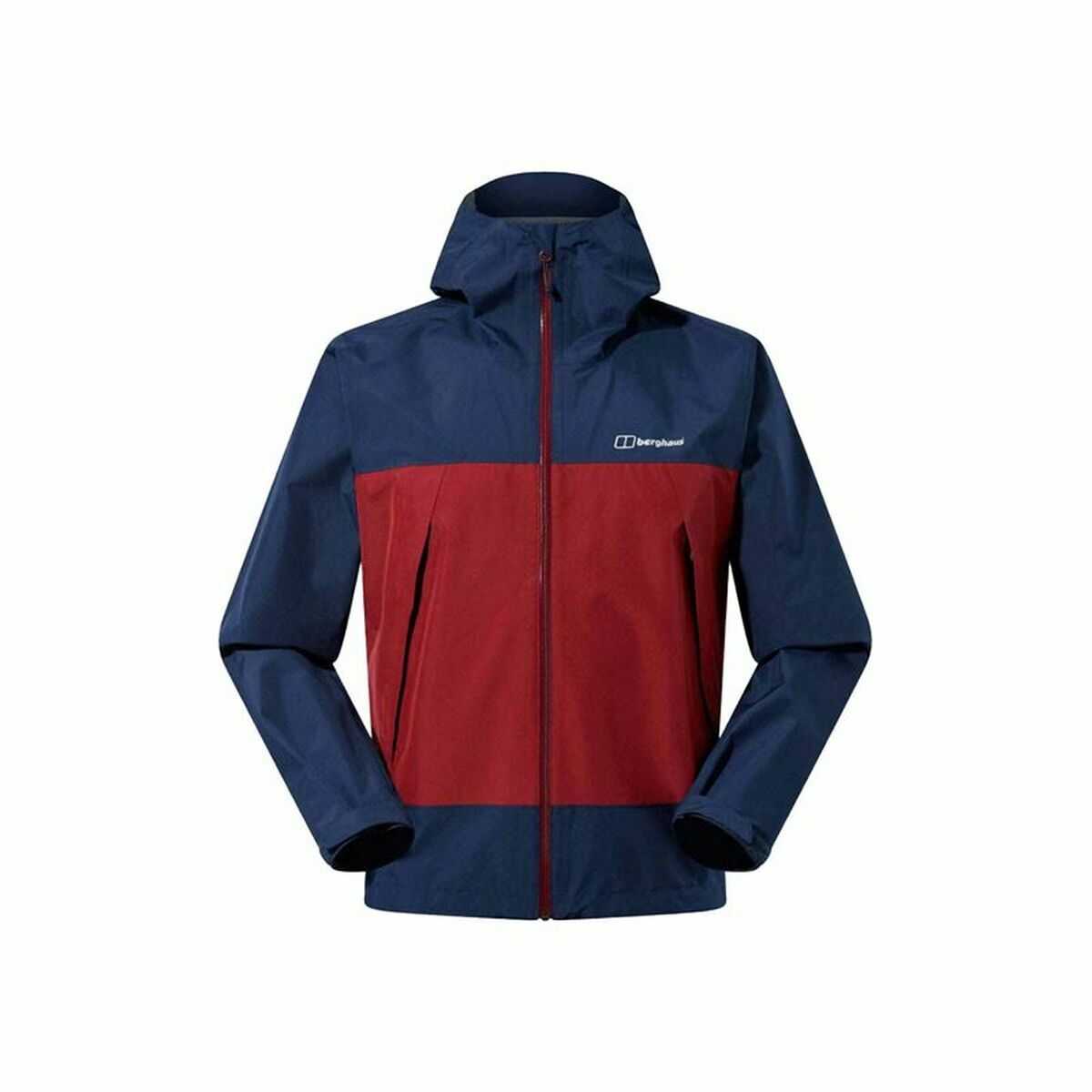 Men's Berghaus Paclite Dynak Dark Blue Sports Jacket for outdoor adventures and camping. Available at revlando.com.