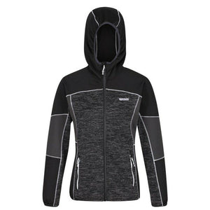 Women's Sports Jacket Regatta Walbury II Full Zip Black-0