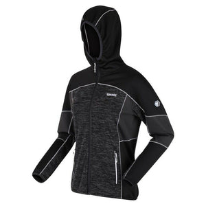 Women's Sports Jacket Regatta Walbury II Full Zip Black-6