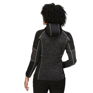 Women's Sports Jacket Regatta Walbury II Full Zip Black-3