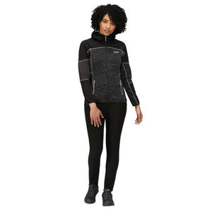 Women's Sports Jacket Regatta Walbury II Full Zip Black-2