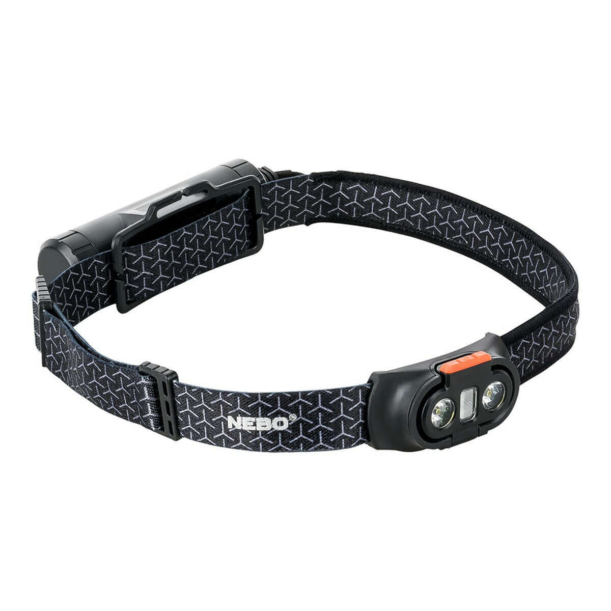 LED Head Torch NEBO Einstein™ 1000 Flex, outdoor essential for camping and adventures, rechargeable with adjustable strap.