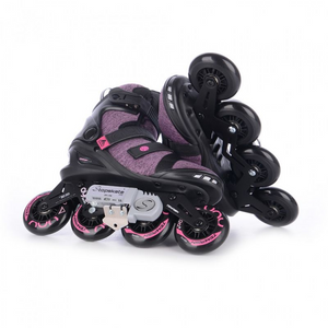 TEMPISH Ayroo Top Lady EBS – High-Tech Fitness Inline Skates for Women with Electromechanical Braking, 84mm Wheels, and Reflective Safety Features