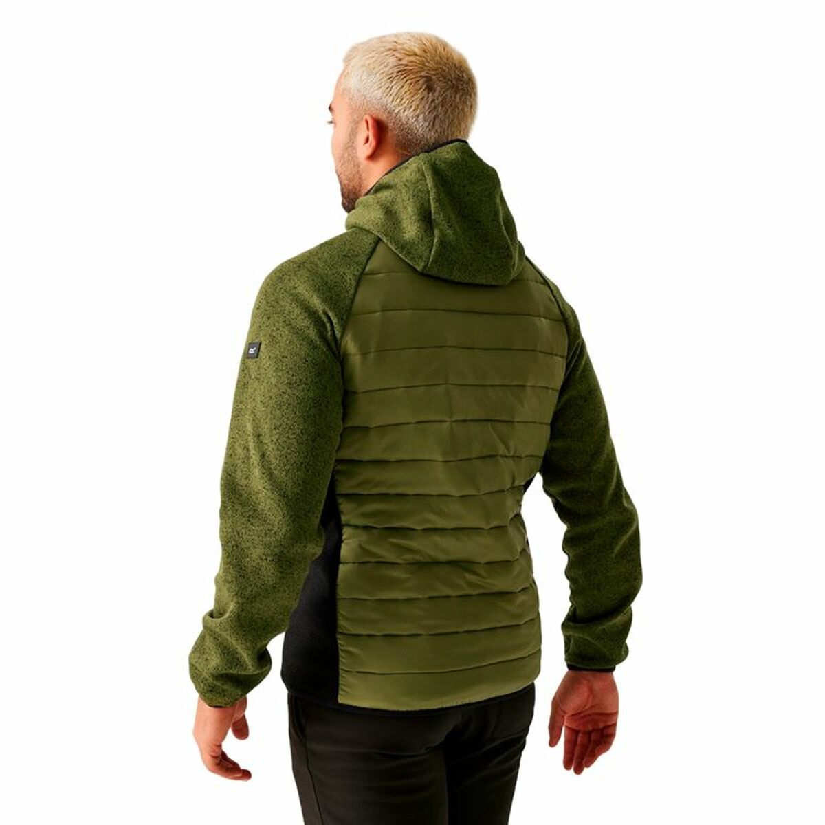 Men's Sports Jacket Regatta Newhill Hybrid Green-2