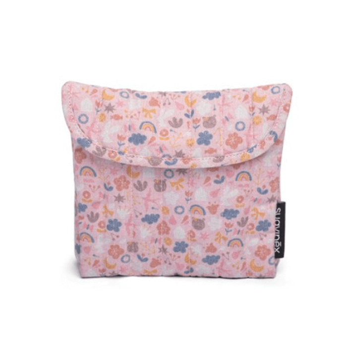 Baby Care Essential Toiletry Bag - Pink, Compact & Stylish, Perfect for Travel and Daily Use