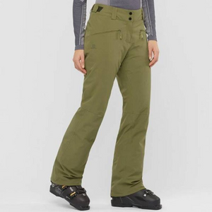 Salomon EDGE Pantalones de snowboard para mujer: pantalones de nieve de invierno duraderos, impermeables y transpirables