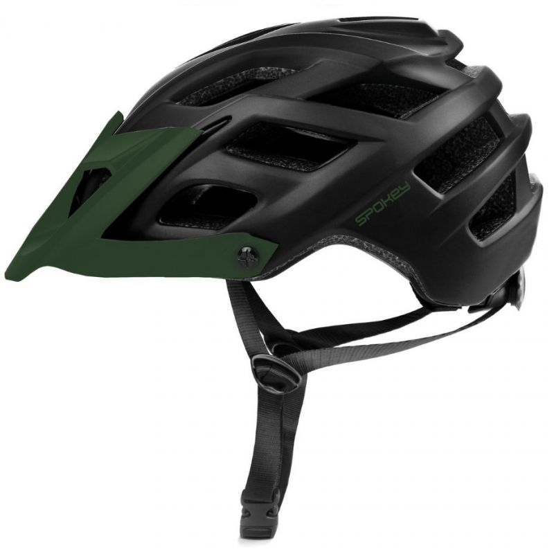 Spokey Singletrail 928237 Casco de bicicleta: ligero, ajustable y de seguridad mejorada