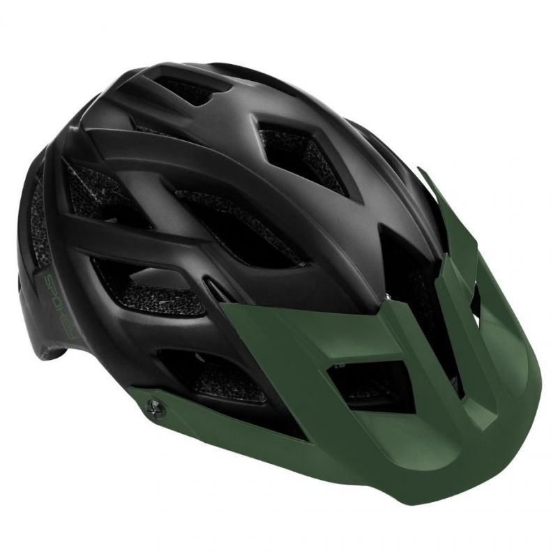 Spokey Singletrail 928237 Casco de bicicleta: ligero, ajustable y de seguridad mejorada