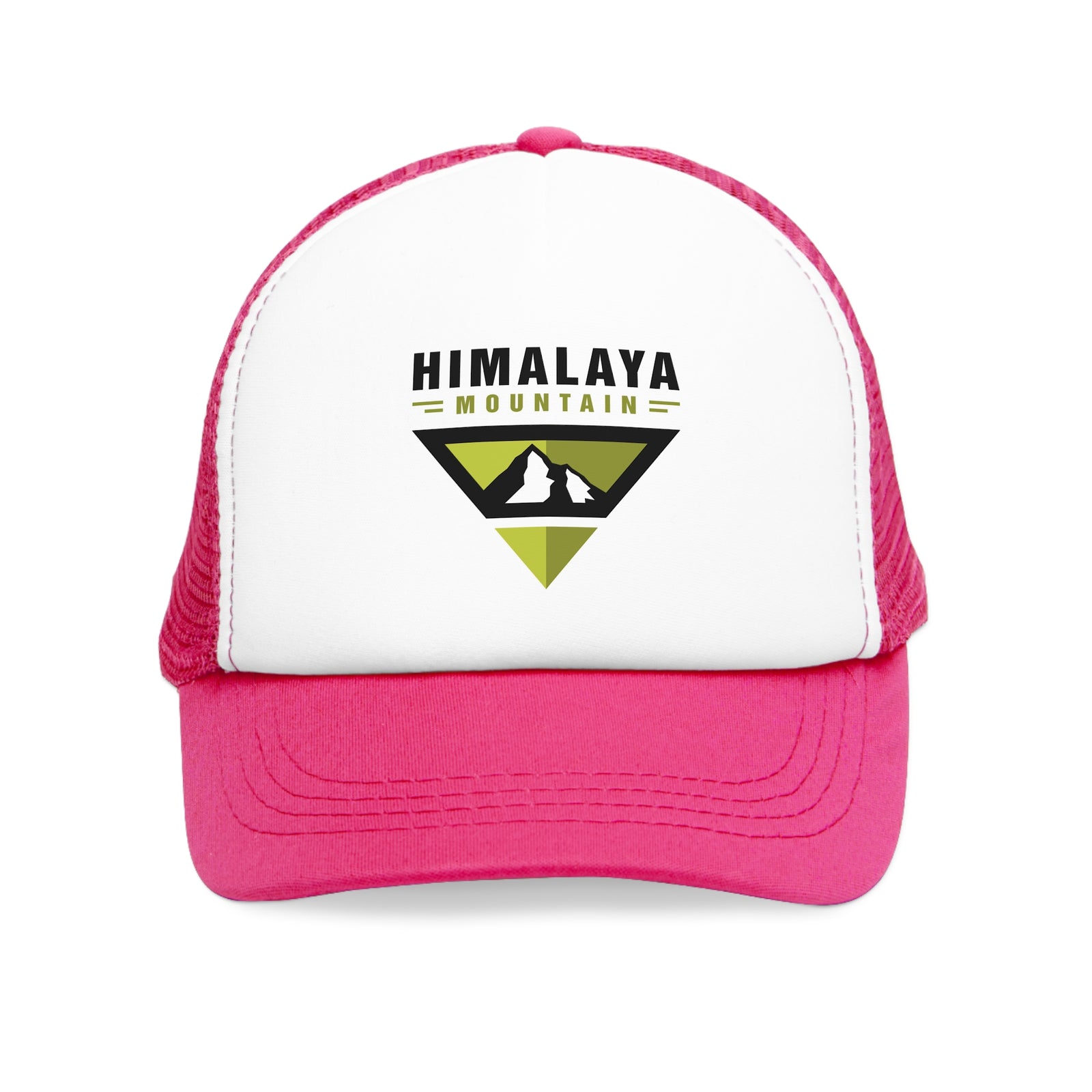 Colorful mesh cap with 'Himalaya Mountain' logo, ideal for outdoor adventures, camping, and stylish everyday wear.