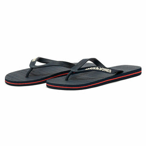 Men's Flip Flops Jack & Jones 12230631 Navy Blue-3