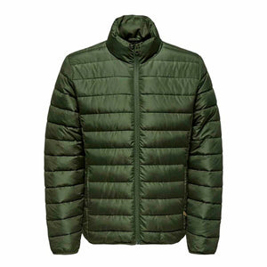 Men's Sports Jacket Only & Sons Onsbrody Quilt Vd Olive-0