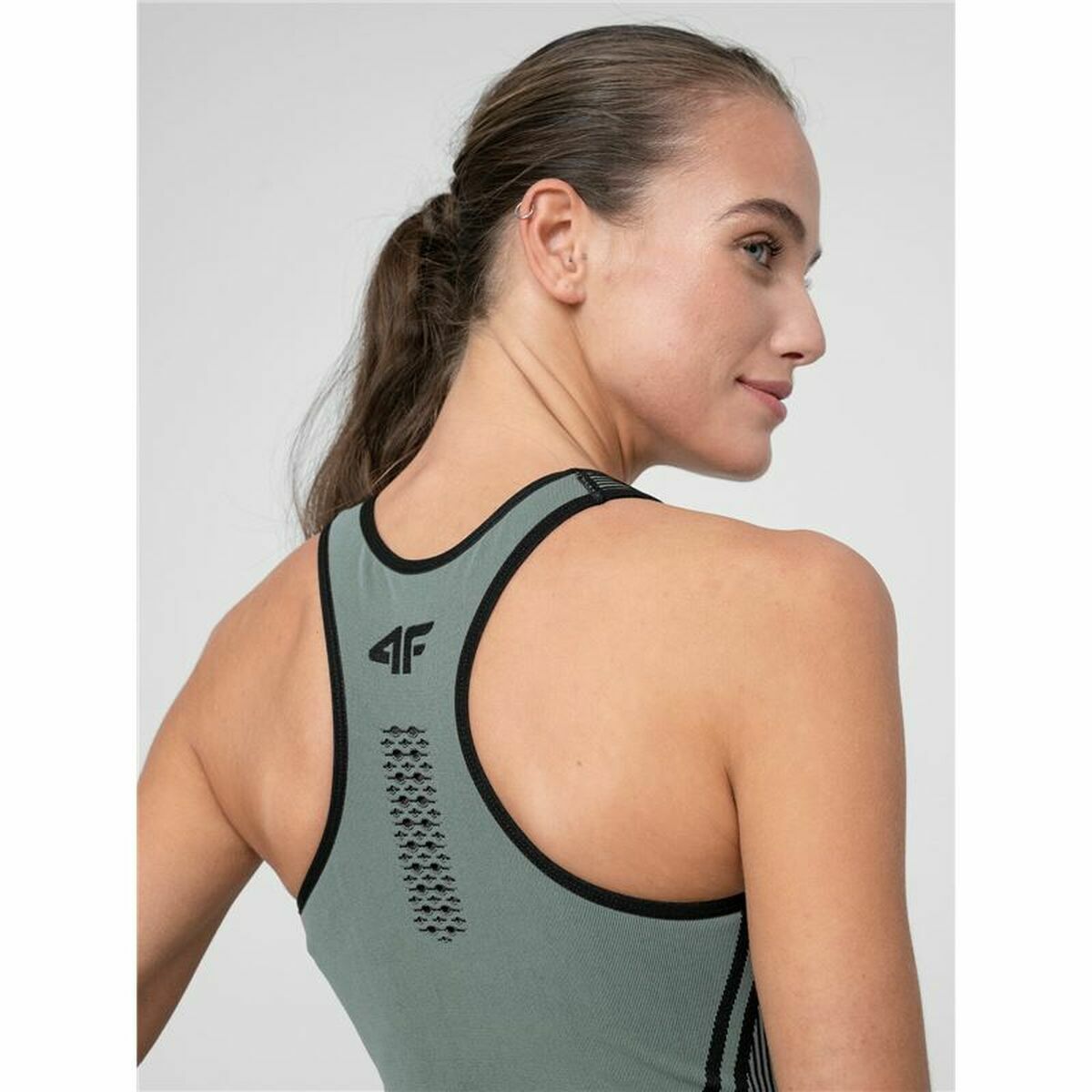 Sports Bra 4F Grey Yoga-2