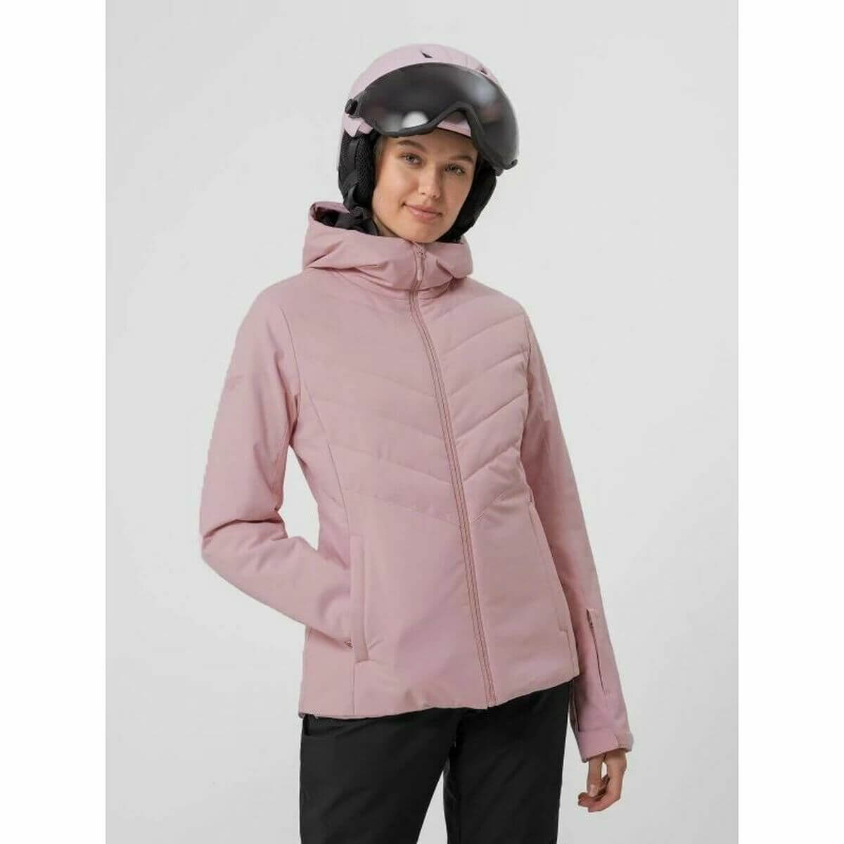 Ski Jacket 4F Membrane KUDN003 Lady Pink-0