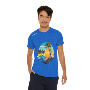 Camiseta deportiva de surf para hombre