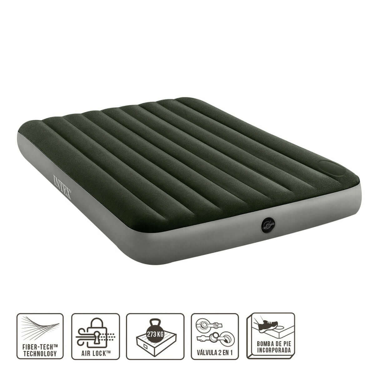 Air Bed Intex 152 x 25 x 203 cm-4