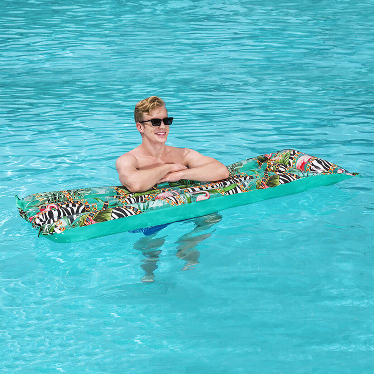 Air mattress Bestway Floral 183 x 69 cm-0