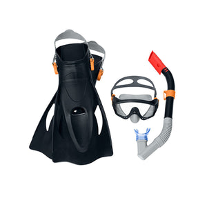 Diving Goggles with Snorkle and Fins Bestway 41-46 Adult (1 Unit)-4