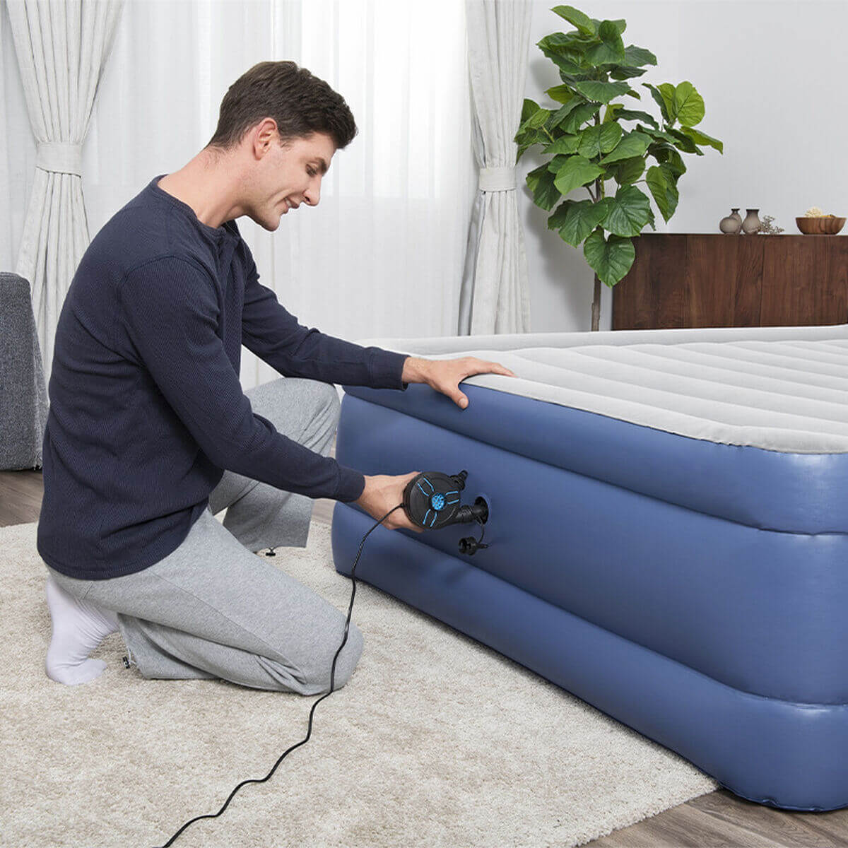 Electric Air Pump Bestway 680 l/min-0