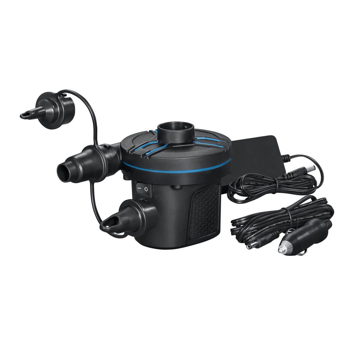 Bestway Electric Pump Plug & Car Cigarette Lighter 11.3x10.1x10.7 cm 490 L/min Inflatable-0
