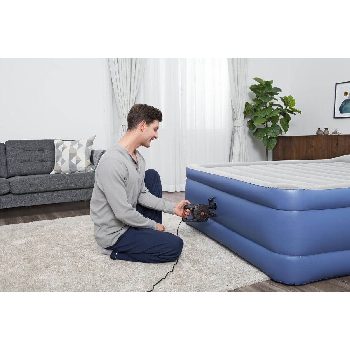 Bestway Electric Pump Plug 20.3x12.3x12.4 cm 1100 L/min Inflatable & Camping 62258-0