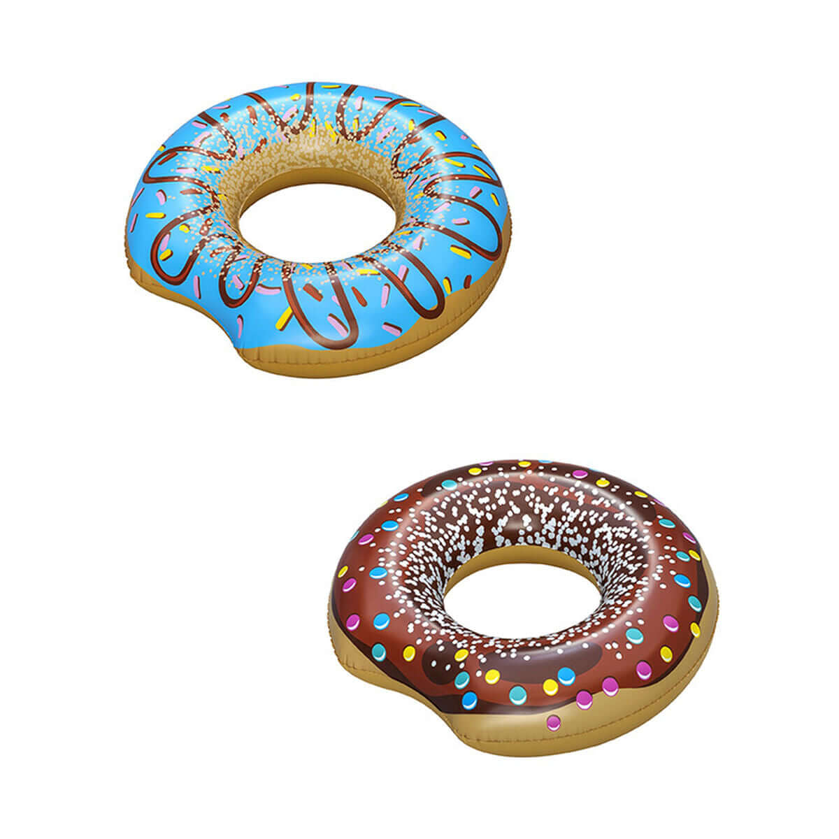 Inflatable Float Bestway Donut Ø 107 cm Multicolour-0