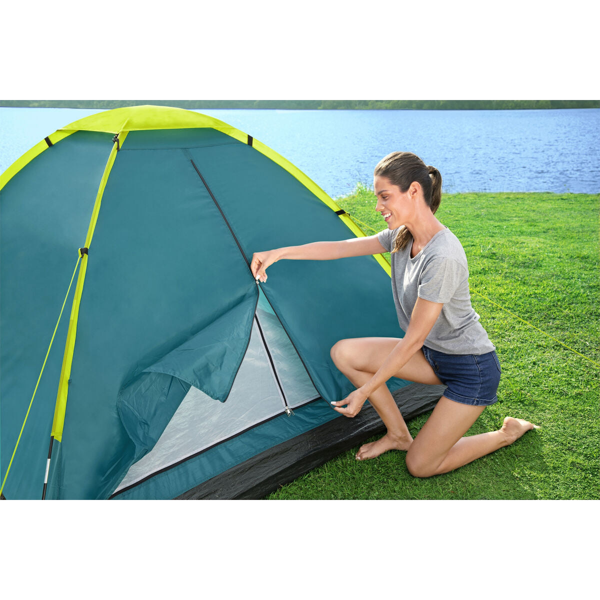 Tent Bestway Green 205 x 145 x 100 cm-16