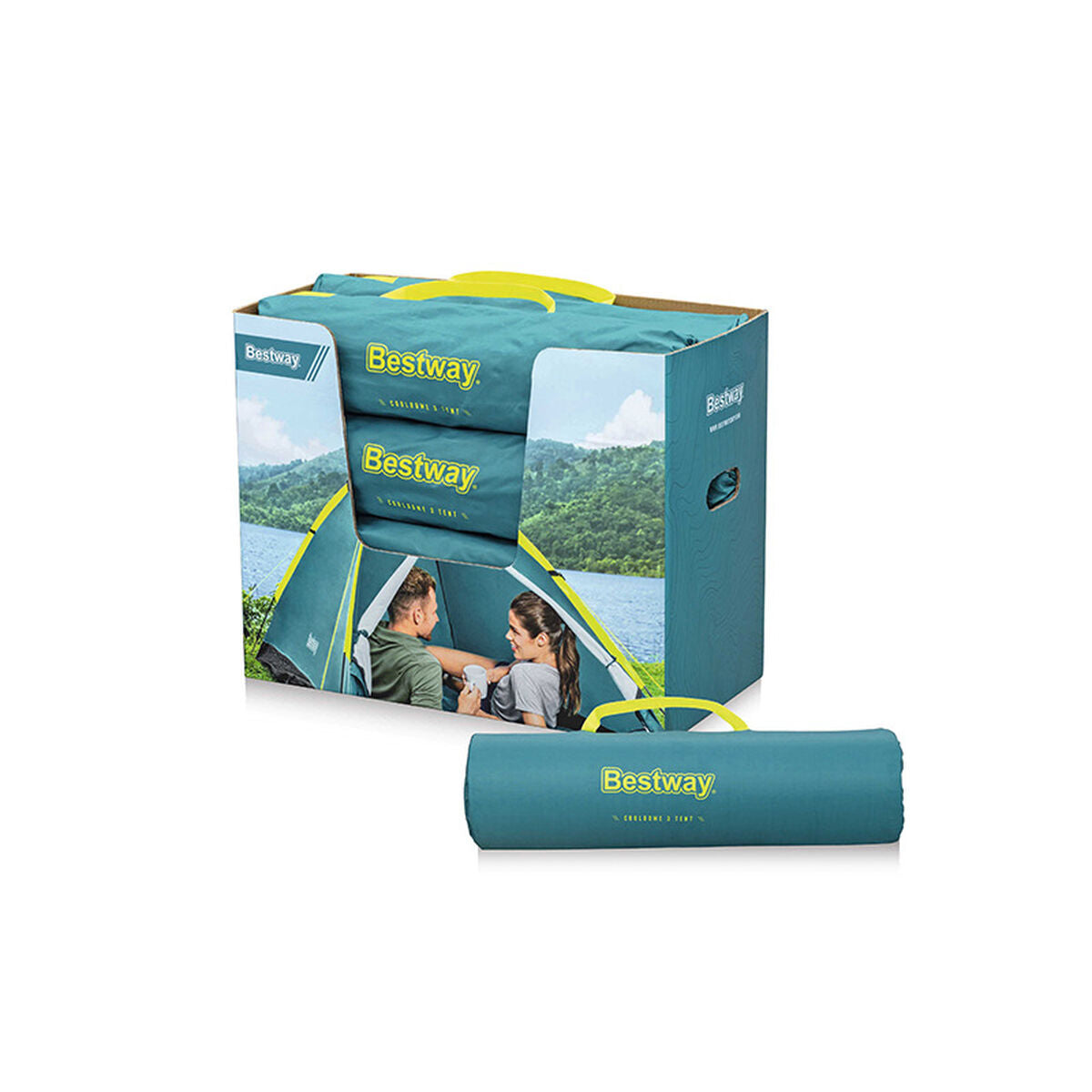 Tent Bestway Green 210 x 210 x 130 cm-22